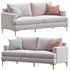 Tribeca Ivory Upholstered Sofa - Thumbnail 1