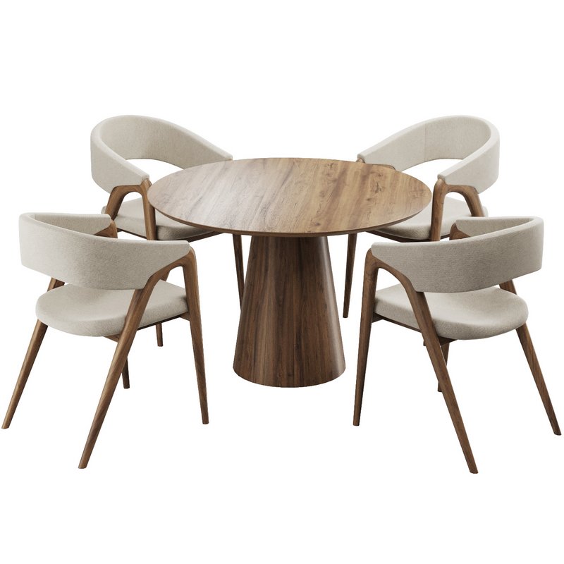 Dinning chair and table217 - Image 5