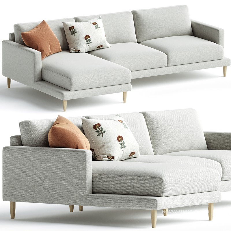 Veneda Chaise longue sofa Designed by Bolia Design Team - Image 2