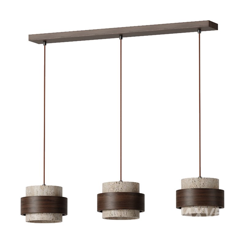 Ascend Retro Stone Wabi-Sabi Pendant - Image 2