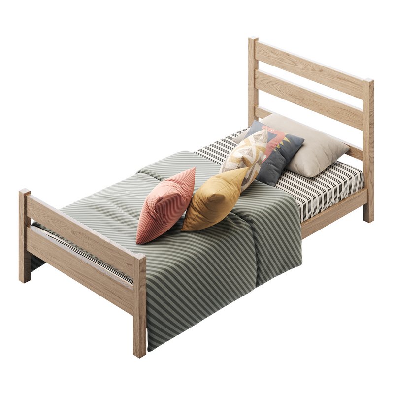 PAPROOS Twin Bed Frame for Kids - Image 9