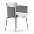 EVORA METAL LEGS UPHOLSTERED CHAIRS - Thumbnail 3