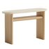 Travertine Marble Console Table - Thumbnail 1
