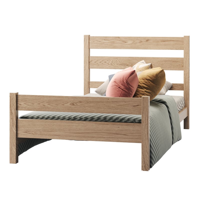 PAPROOS Twin Bed Frame for Kids - Image 8