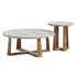 Baudelaire 2 Piece Marble Table - Thumbnail 1