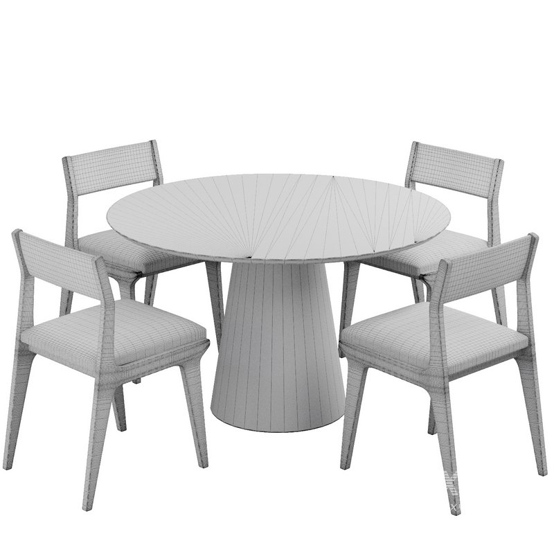 Dinning chair and table213 - Image 4