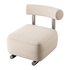 Modish Solid Color Foam Side Chair - Thumbnail 3