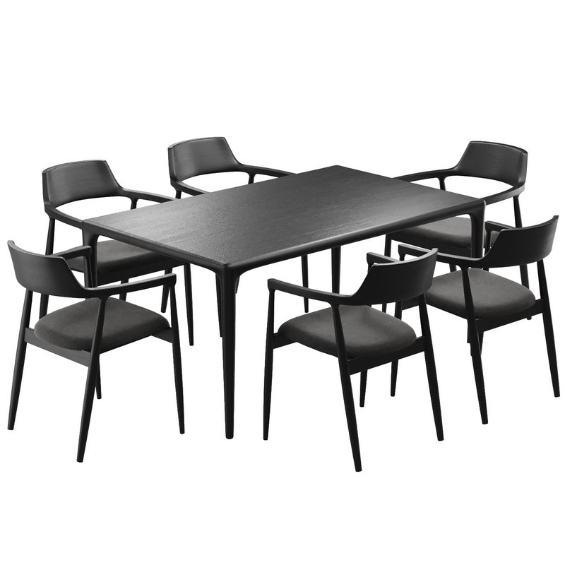 Dinning chair and table225 - Image 3