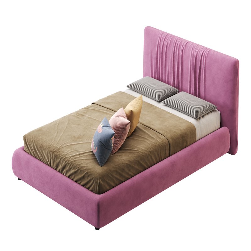 Single bed 90×200 Lovely Big red - Image 4