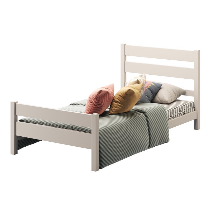 PAPROOS Twin Bed Frame for Kids - Image 1