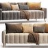 Sofa Markful Velvet Gray - Thumbnail 2
