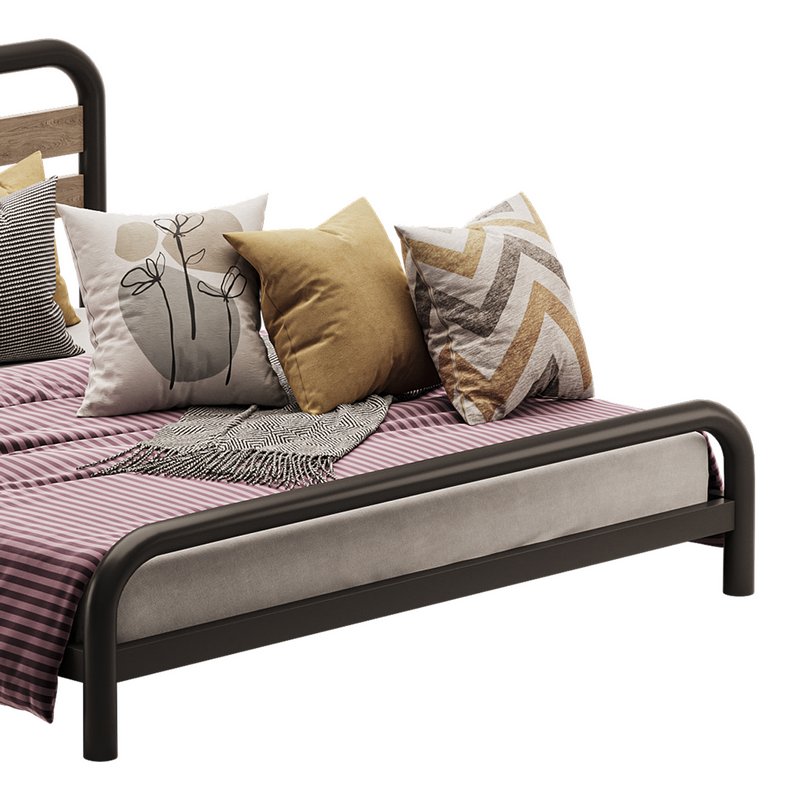 Soonbuy Queen Size Platform Bed - Image 9