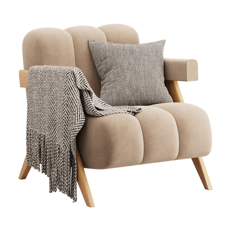 Abstract Arm Chair - Image 3