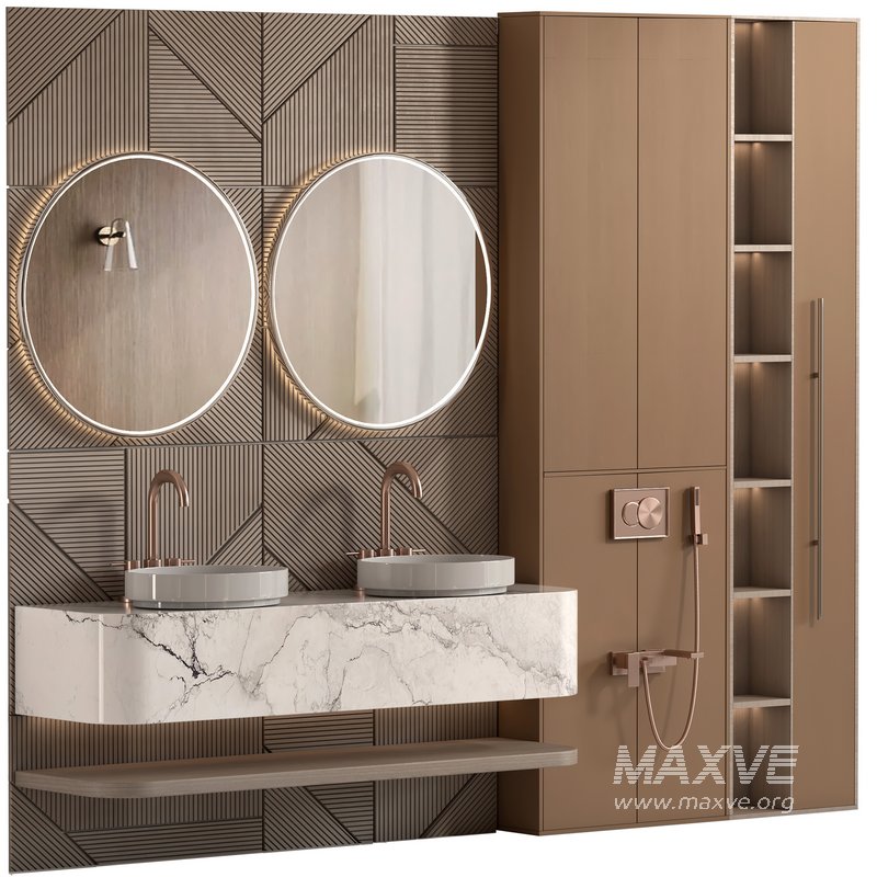 bathroom furniture set 042 - Image 1