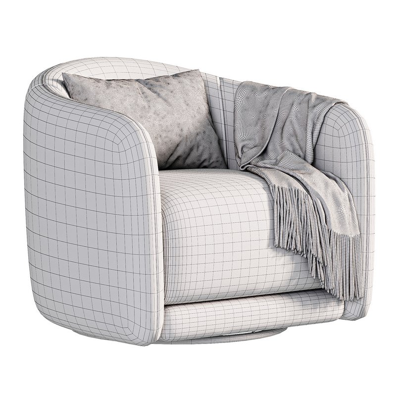 Addie Swivel Armchair - Image 7