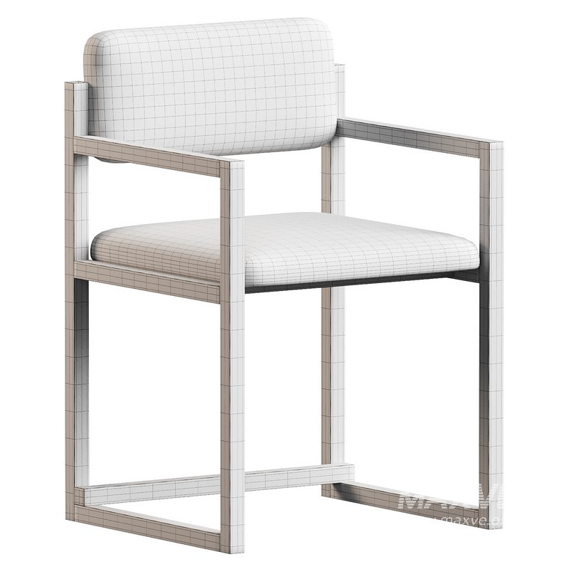 Chaise Alinna en bois massif - Image 3