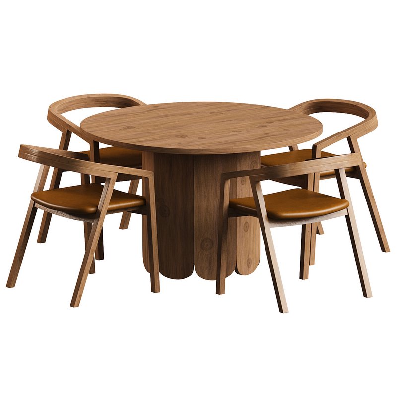 Chair UU Miyazaki and Clifford Table - Image 1