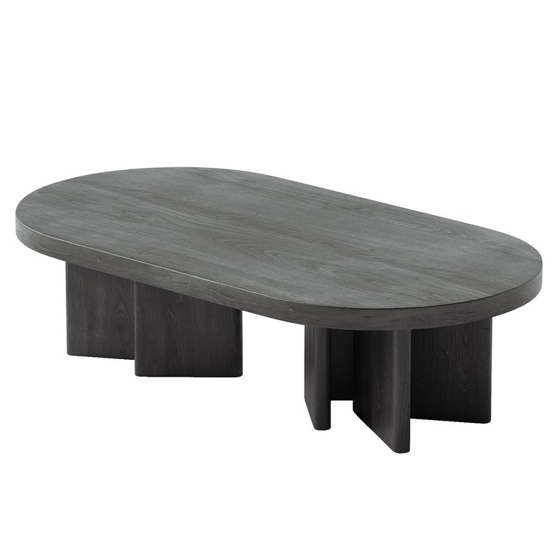 Pill Shape Coffee Table - Image 2