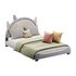 Full Size PU Leather Upholstered Princess Bed - Thumbnail 1