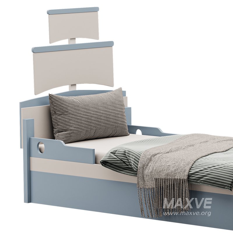 Shaped Platform Bed - Image 12