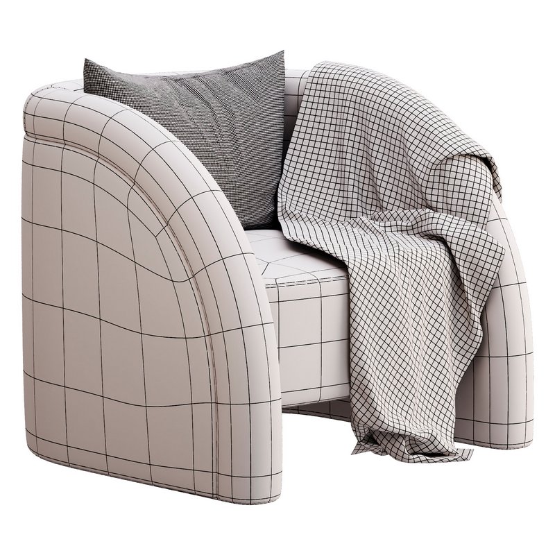 Modern Pearl Armchair - Image 2