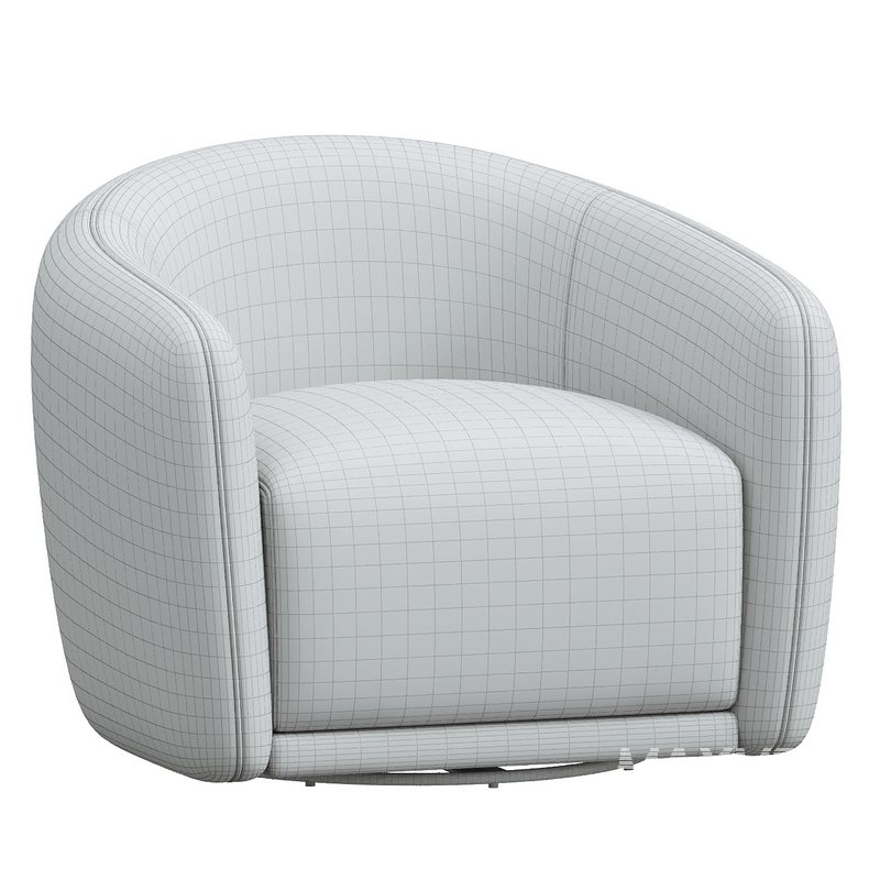 Addie Swivel Armchair WestElm - Image 3