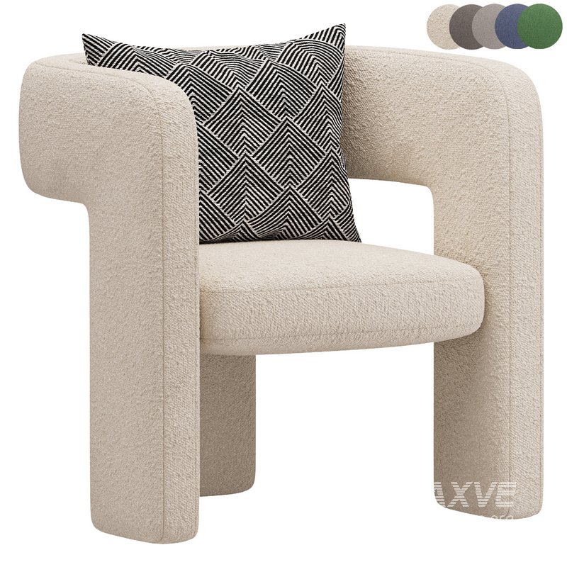Paloma Boucle Armchair - Image 1