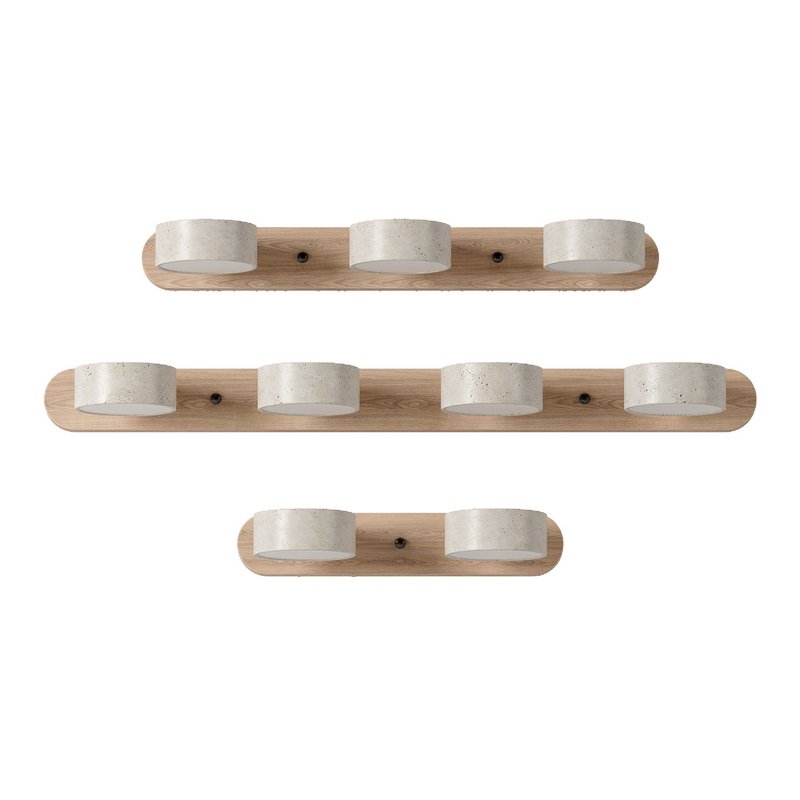 Travertine Duo Lamp bracket Wall Light - Image 5