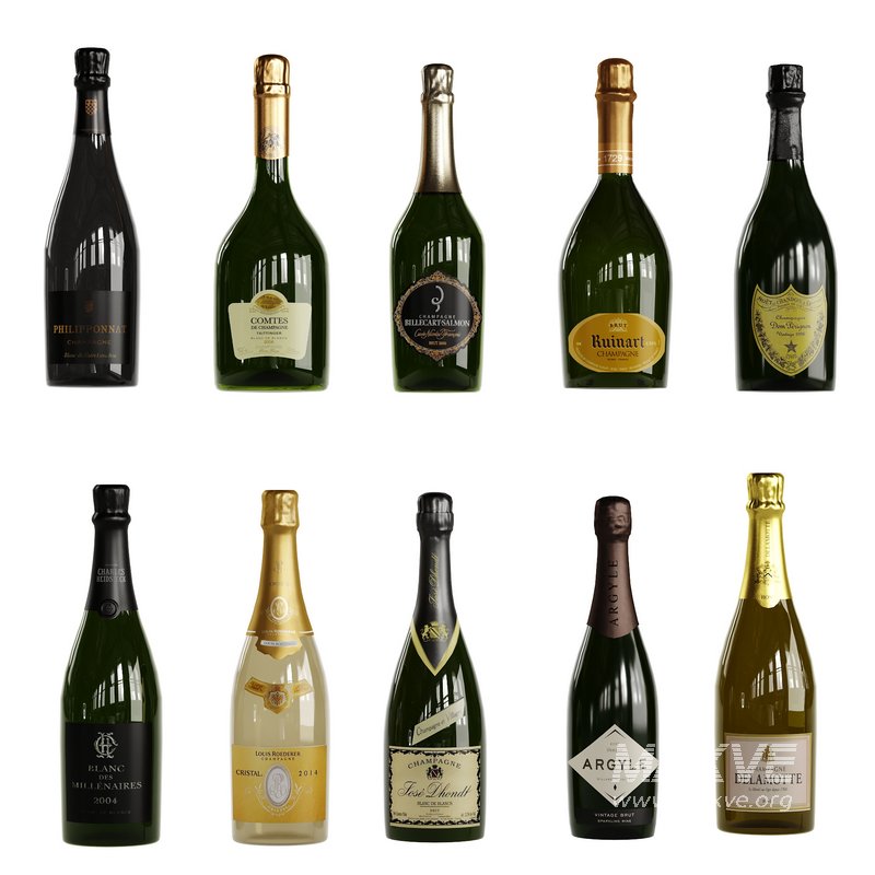 Bottles -40 Champagne- Whiskey-vodka and Wines - Image 6