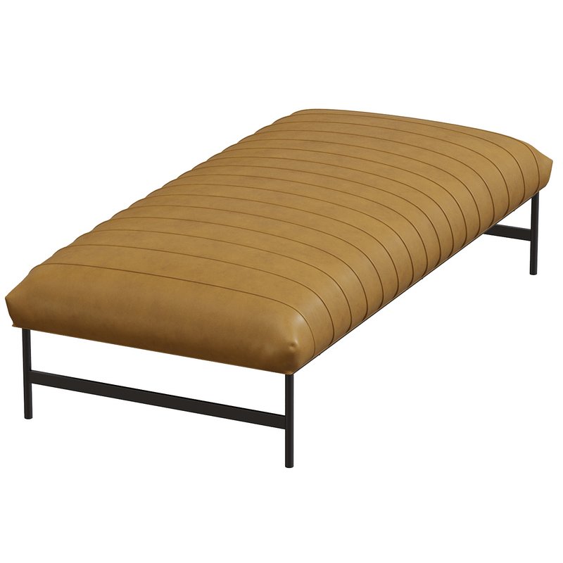 Antwerp Leather Bench - Image 2