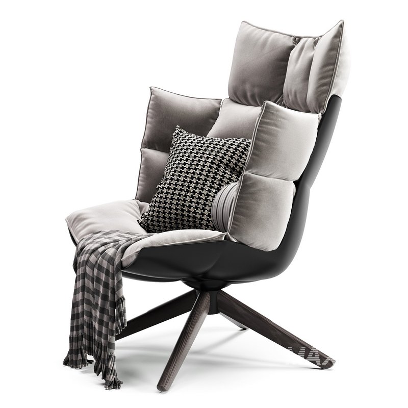 Husk chair b&b italia - Image 10