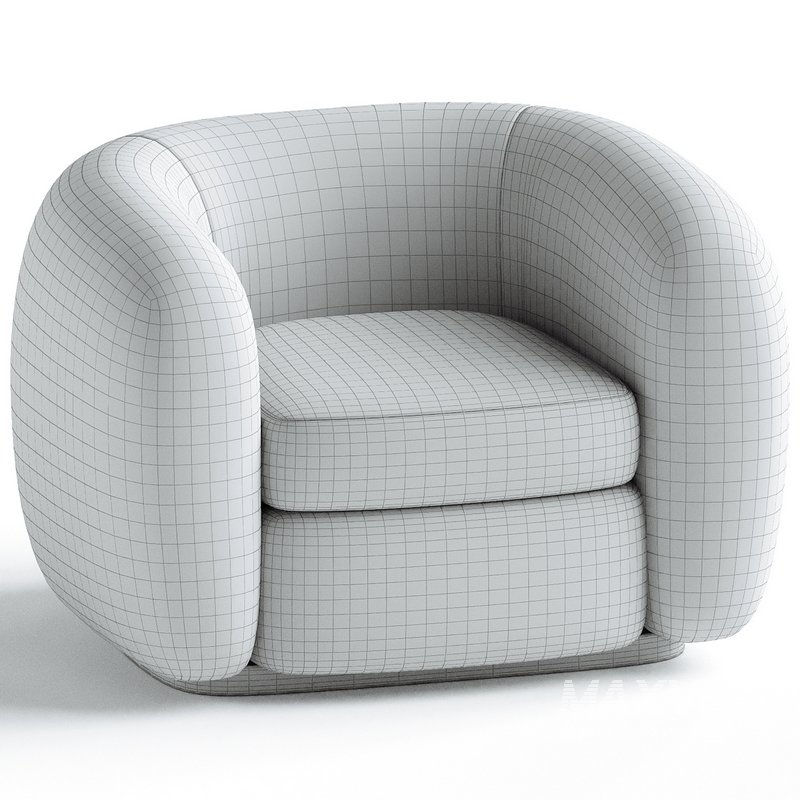 STUDIOTWENTYSEVEN ECUME ARMCHAIR BY CHARLOTTE BILTGEN - Image 3