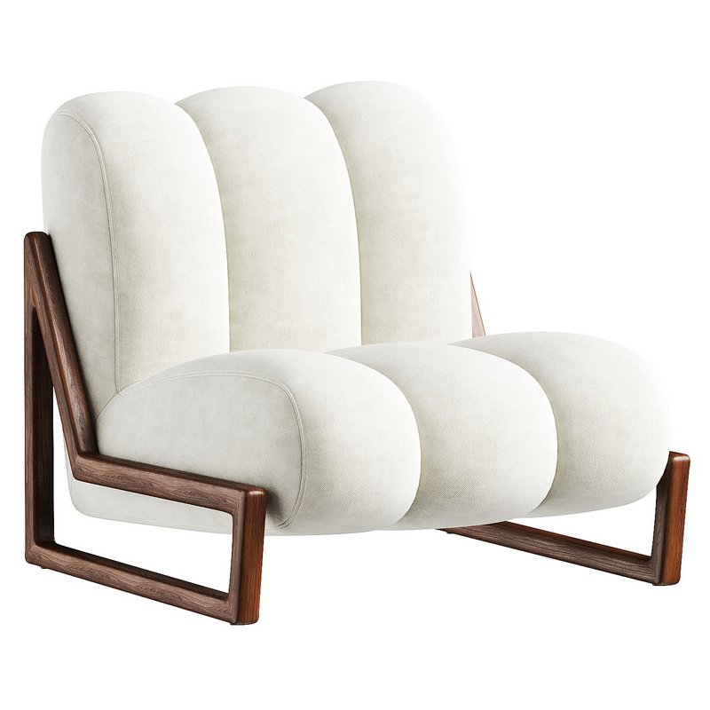 armchair white 6 - Image 4