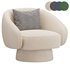 Fauteuil lounge en bouclette Ted - Thumbnail 1