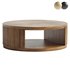 Fitzroy Modern Natural Acacia Coffee Table - Thumbnail 1