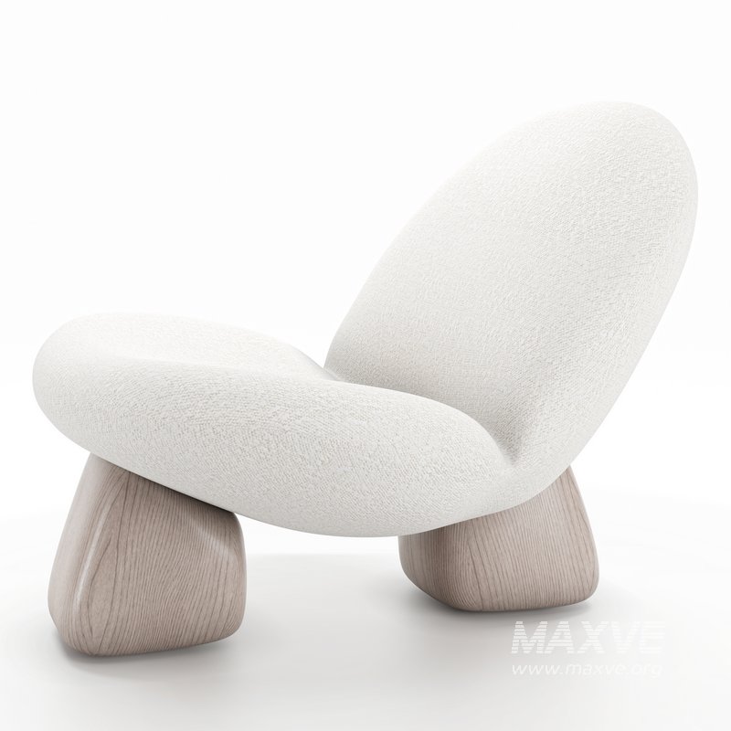 Maditura Organic Lounge Armchair - Image 1