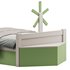 Shaped Platform Bed - Thumbnail 8