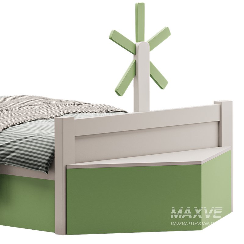 Shaped Platform Bed - Image 8