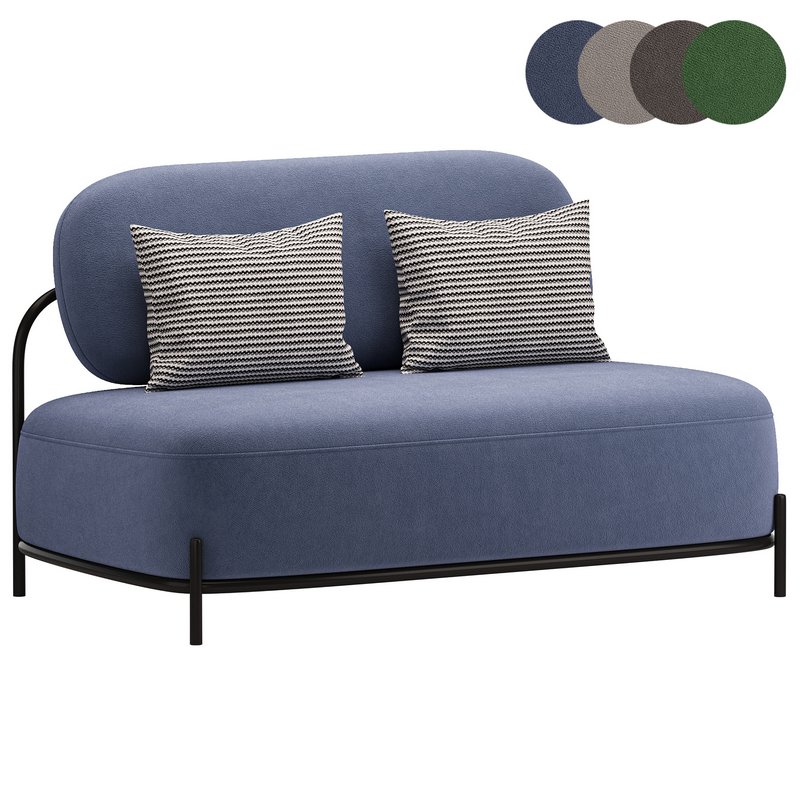 Sofa Stone matting blue - Image 1