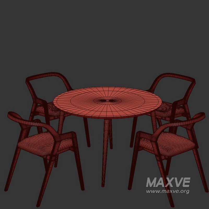 Dinning chair and table228 - Image 4