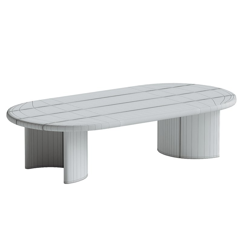 Haiden Solid Wood Single Coffee Table - Image 4