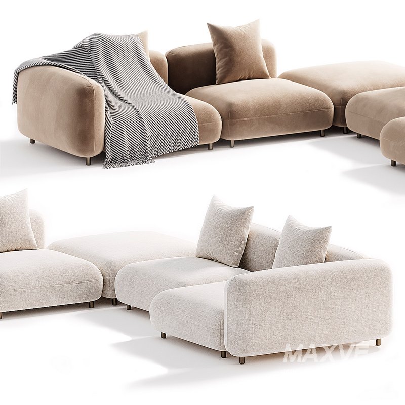 TOKIO Modular fabric Sofa - Image 6