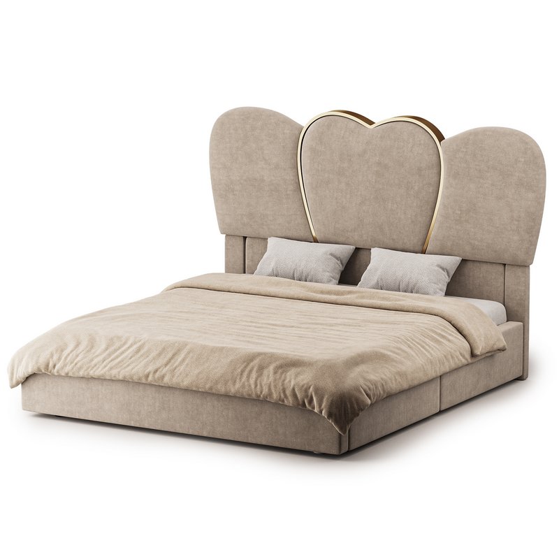 Homfa King Size LED Bed - Image 4