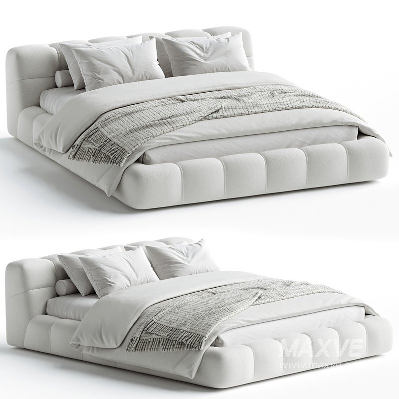 Tufted Bed Eternity Modern - Image 1