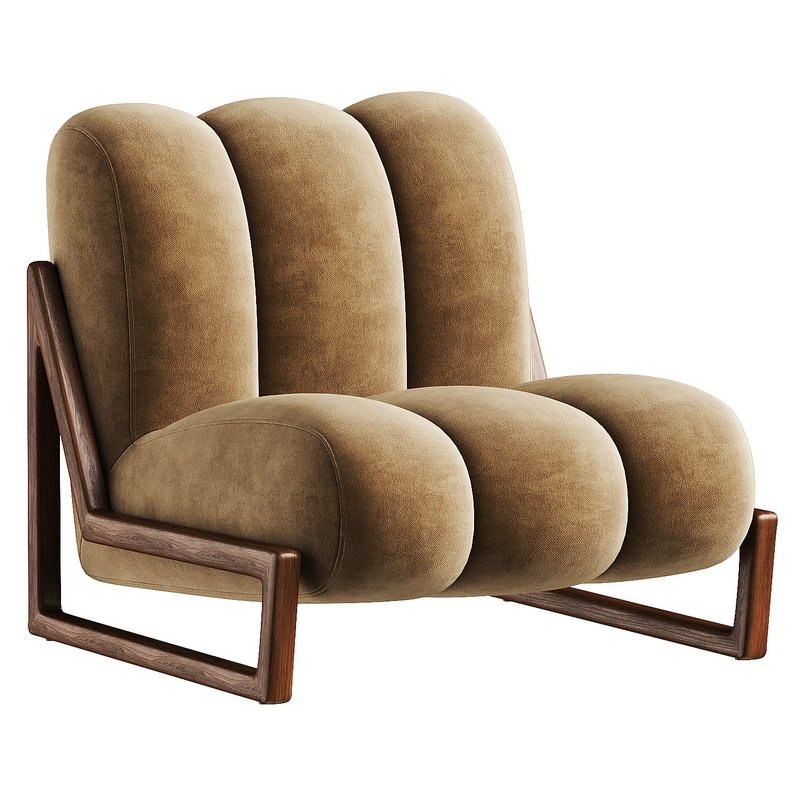 armchair white 6 - Image 1