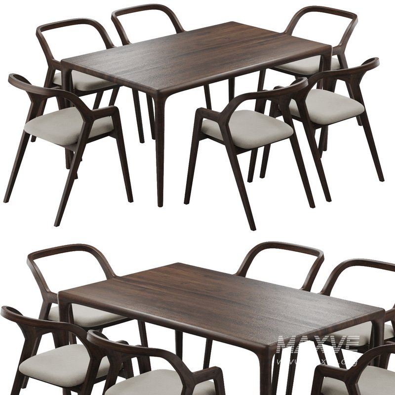 Dinning chair and table229 - Image 1