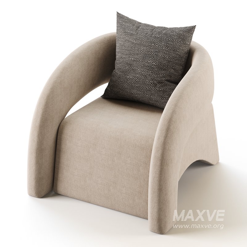 Crisscross Accent Chair - Image 6