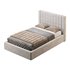 Single bed with upholstered headboard - Thumbnail 4