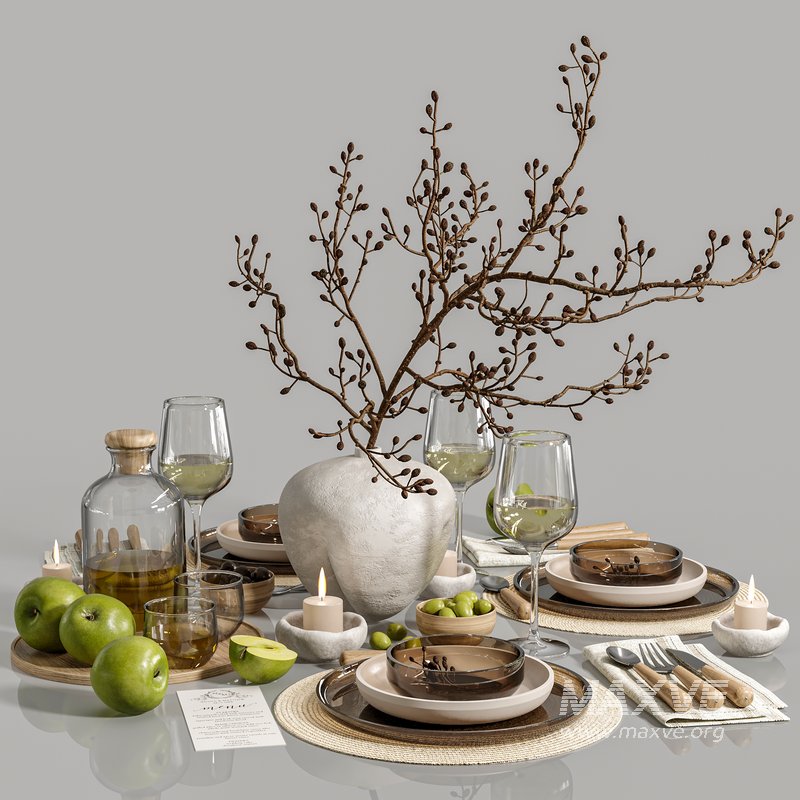 Tableware Decor set9 - Image 1