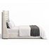 Barron Beds Zoya Grandeur Curved Wingback Bed - Thumbnail 8